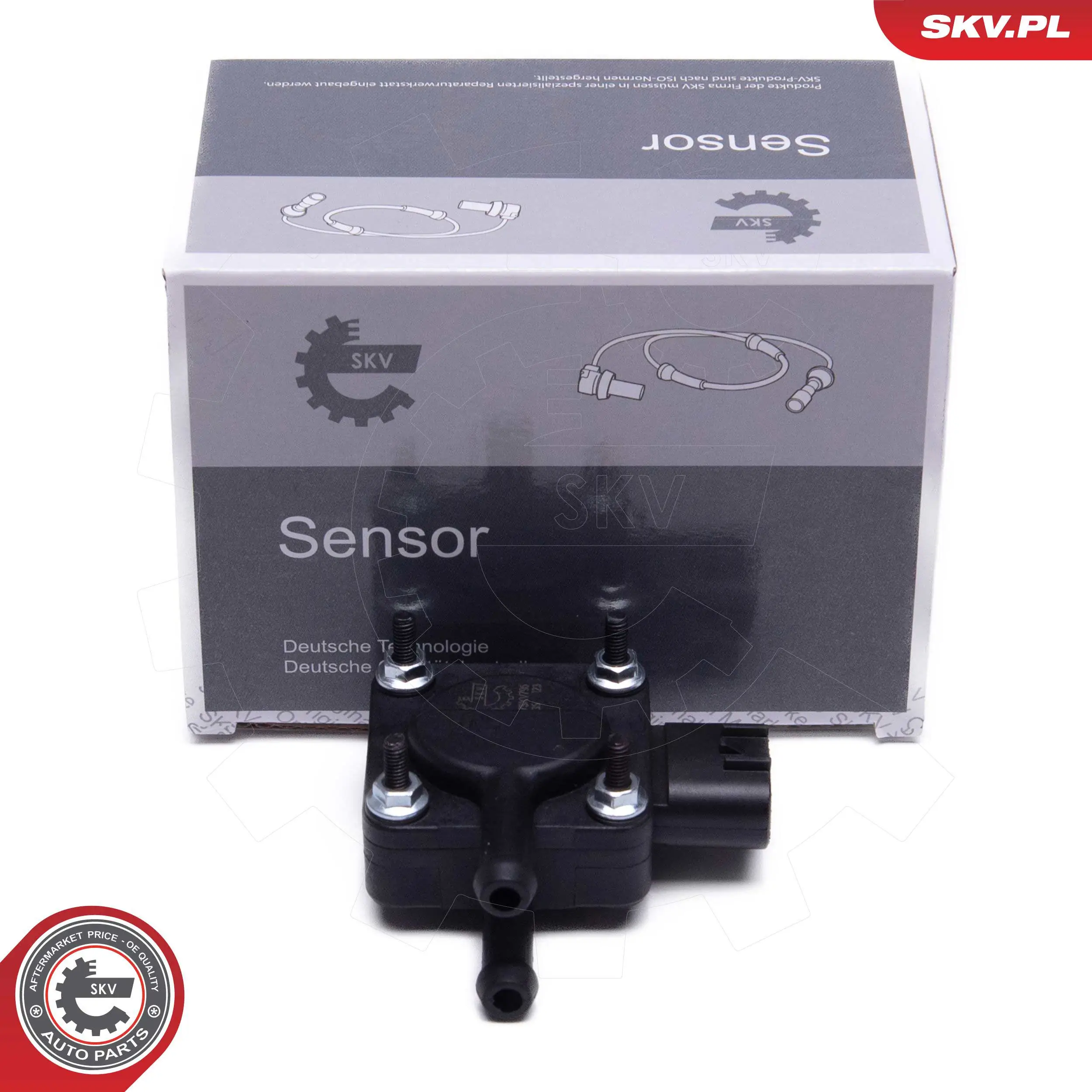 Sensor, exhaust pressure